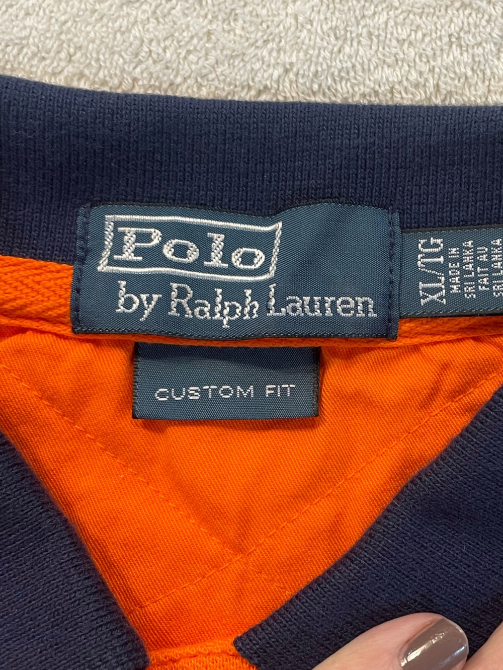Polo Ralph Lauren Men’s 1967 Bleecker Challenge Cup Vtg Equestrian Rugby - XL - Picture 3 of 3